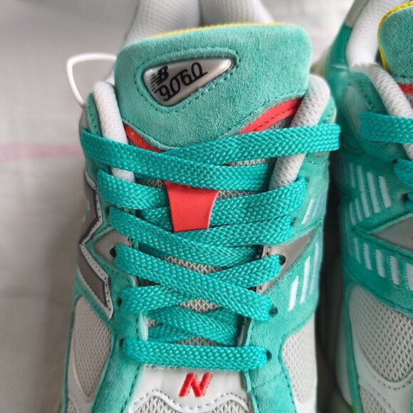 New Balance Blue Lace-up Sneakers - Picture 4 of 8